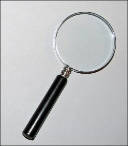 Magnifying glass search